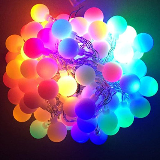 100 LED String Light Bulb w/ connector Multicolor | USA Decoration®