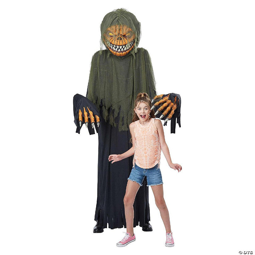 1 Piece(s): Towering Terror Pumpkin Adult Costume One Size | USA Decoration®