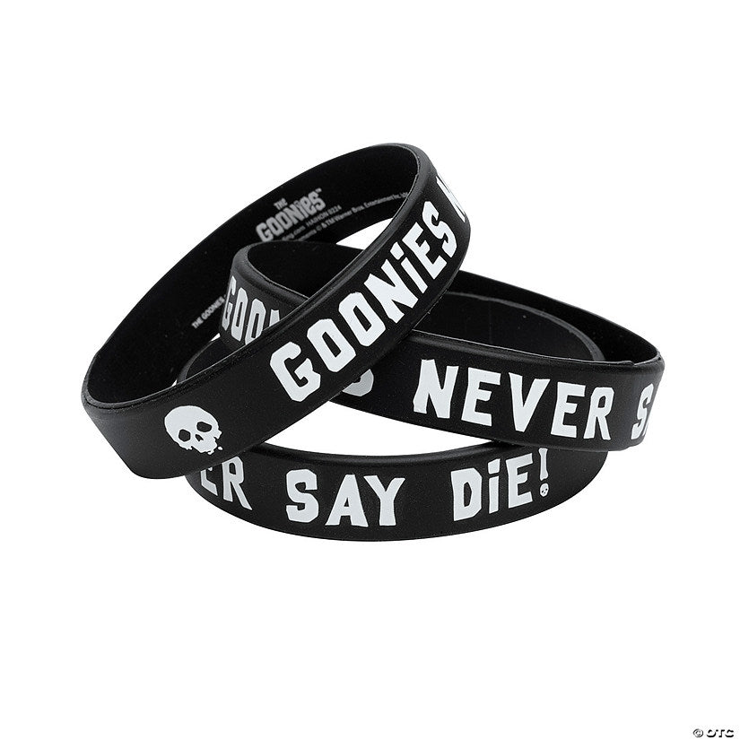 The Goonies™ Official Member Rubber Bracelets - 24 Pc. | USA Decoration®