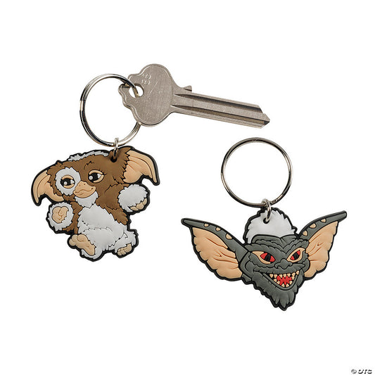 1 1/4" - 1 1/2" Gremlins™ Multicolor Rubber Keychains – 12 Pc. | USA Decoration®