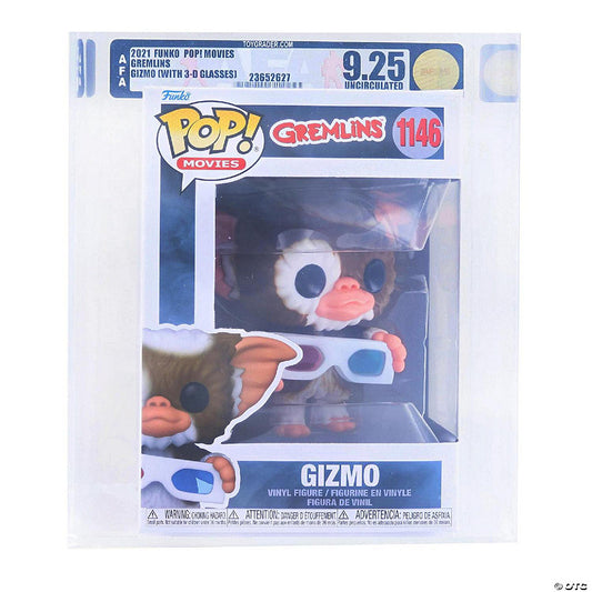 1 Piece(s): Gremlins Funko POP Gizmo w/ 3D Glasses Rated AFA 9.25 | USA Decoration®