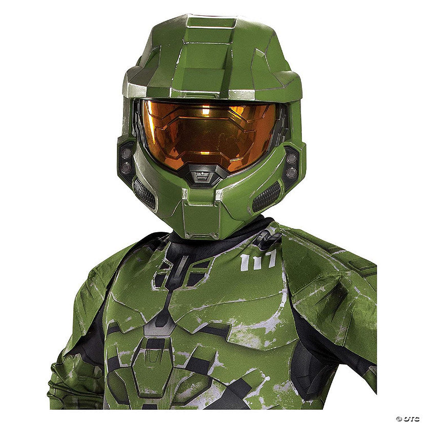 HALO Infinite Master Chief Child Costume Half Mask One Size | USA Decoration®