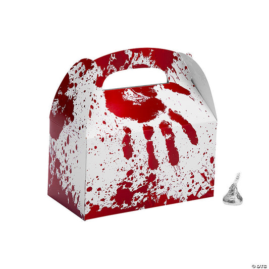 Halloween Horror Party Bloody Favor Boxes - 12 Pc. halloween