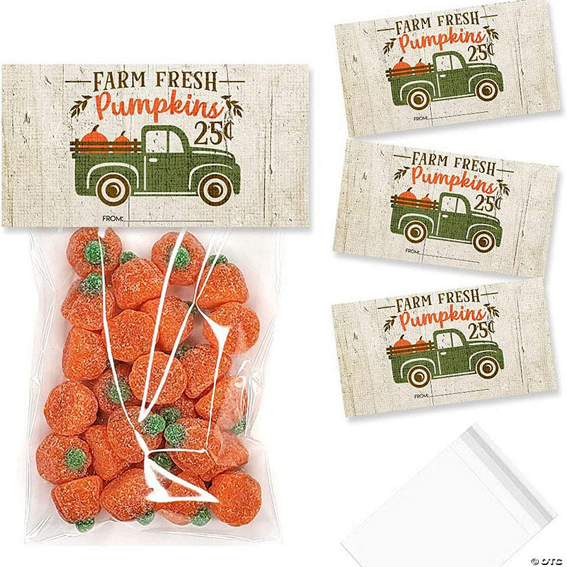 40 Piece(s): Pumpkin Truck Bag Toppers 40pc. by AmandaCreation | USA Decoration®