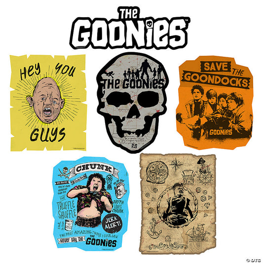 15" – 25" The Goonies™ Movie Characters Wall Cutouts - 6 Pc. | USA Decoration®
