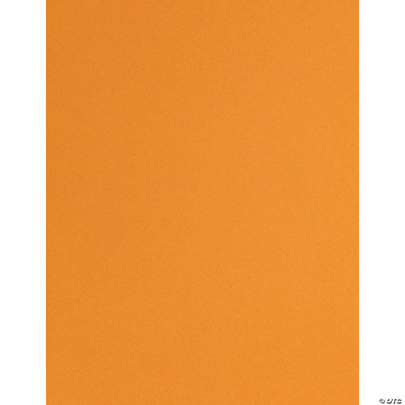 1 Piece(s): Paper Accents Cardstock 8.5"x 11" Smooth 65lb Pumpkin 1000pc Box | USA Decoration®