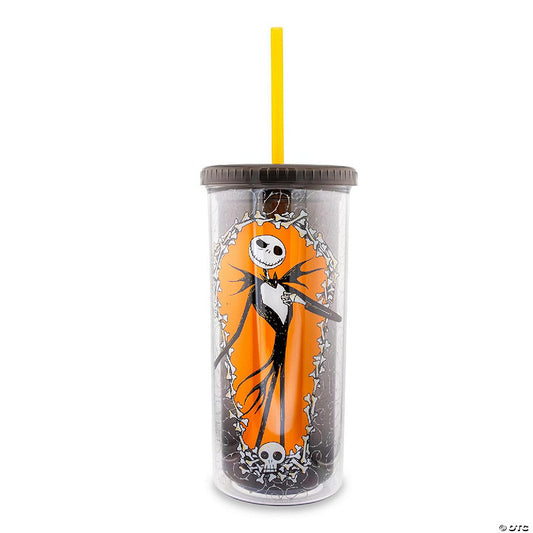 Disney The Nightmare Before Christmas Jack Carnival Cup With Lid and Straw | USA Decoration®