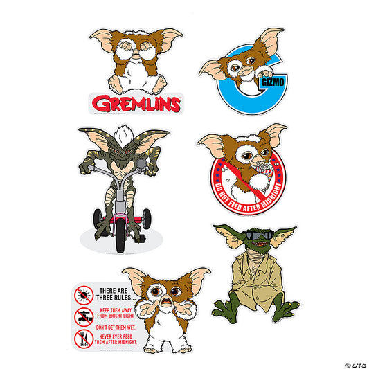 14 1/2" – 21 1/2" Gremlins™ Party Cardstock Wall Cutouts - 6 Pc. | USA Decoration®