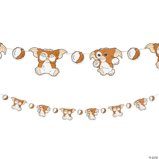 7 ft. Gremlins™ Gizmo Hanging Cardstock Garland Decoration | USA Decoration®