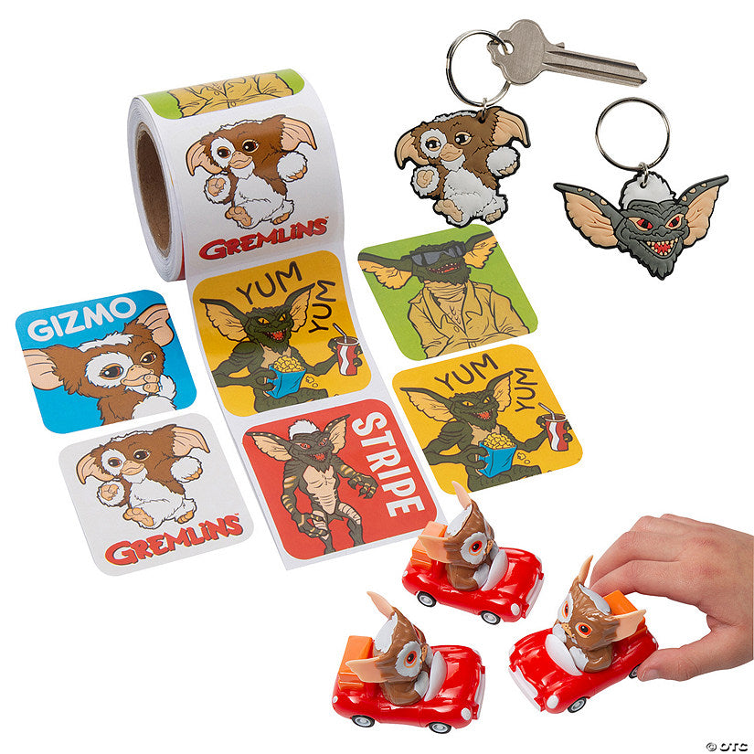 Gremlins™ Party Favors Handouts Assortment Kit - 124 Pc. | USA Decoration®