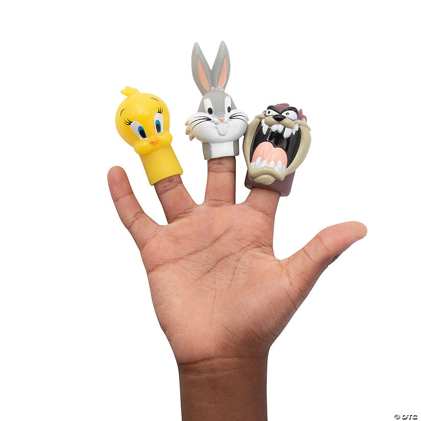 2" – 2 1/2" Looney Tunes™ Character Finger Puppet Toys - 12 Pc. | USA Decoration®