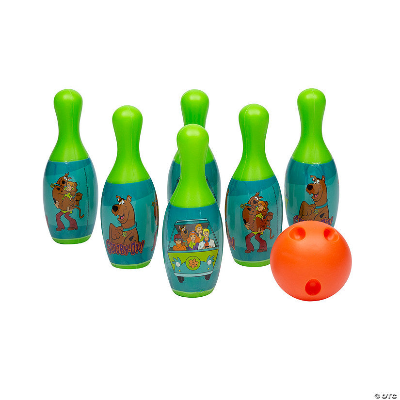8" Scooby-Doo!™ Bowling Pins Bowling Ball Game Set - 7 Pc. | USA Decoration®