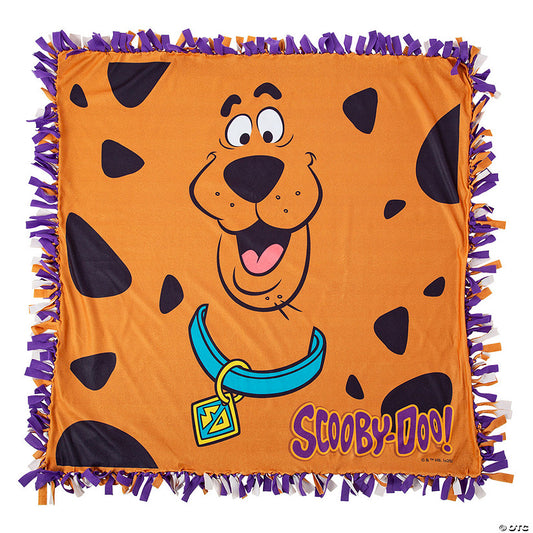 54" x 54" Scooby-Doo!™ Fleece Tied Throw Craft Kit - Makes 1 | USA Decoration®