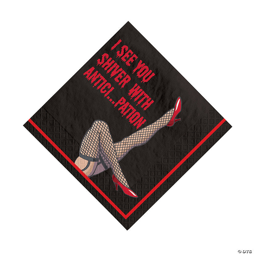 6 1/2" Rocky Horror Picture Show Disposable Luncheon Napkins - 36 Ct. | USA Decoration®