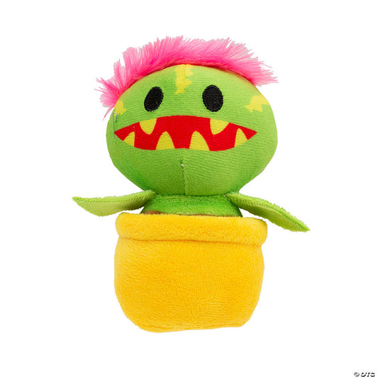 Per Dozen: 4" Mini Brightly Colored Stuffed Carnivorous Plants - 12 Pc. | USA Decoration®