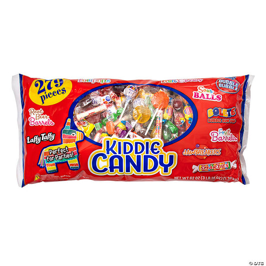 62 oz. Kiddie Candy Perfect Party & Piñata Assortment - 279 Pc. | USA Decoration®