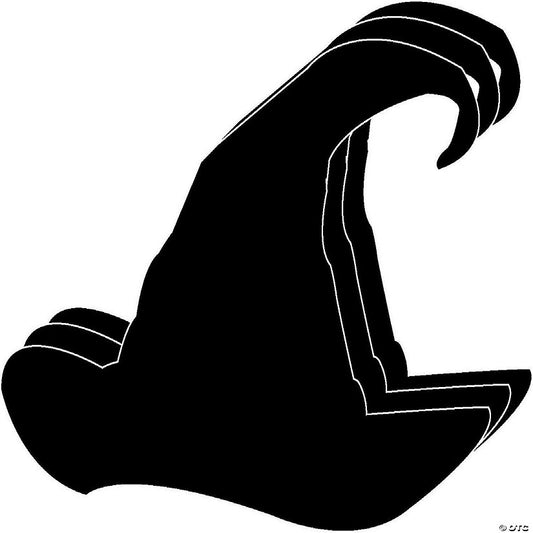 31 Piece(s): Creative Shapes Etc. - Large Single Color Construction Paper Craft Cut-out - Witch Hat | USA Decoration®