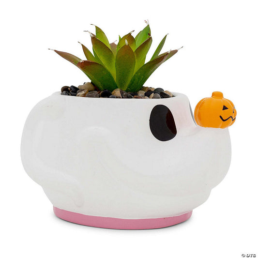 Disney The Nightmare Before Christmas Zero Planter With Artificial Succulent | USA Decoration®