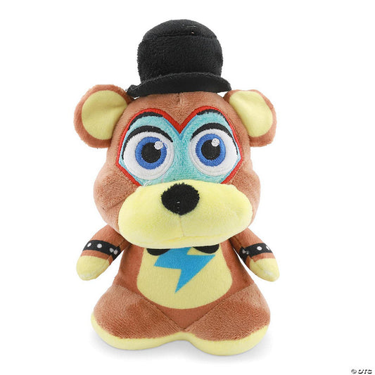 1 Piece(s): Five Nights At Freddy's Security Breach 7 Inch Plush Glamrock Freddy | USA Decoration®