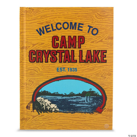 Friday The 13th "Welcome To Camp Crystal Lake" Hardcover Journal Notebook | USA Decoration®