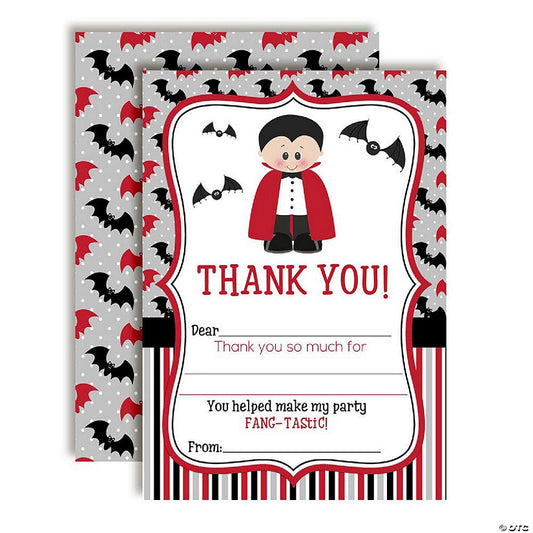 Dracula Birthday Thank You 20pc. by AmandaCreation | USA Decoration®