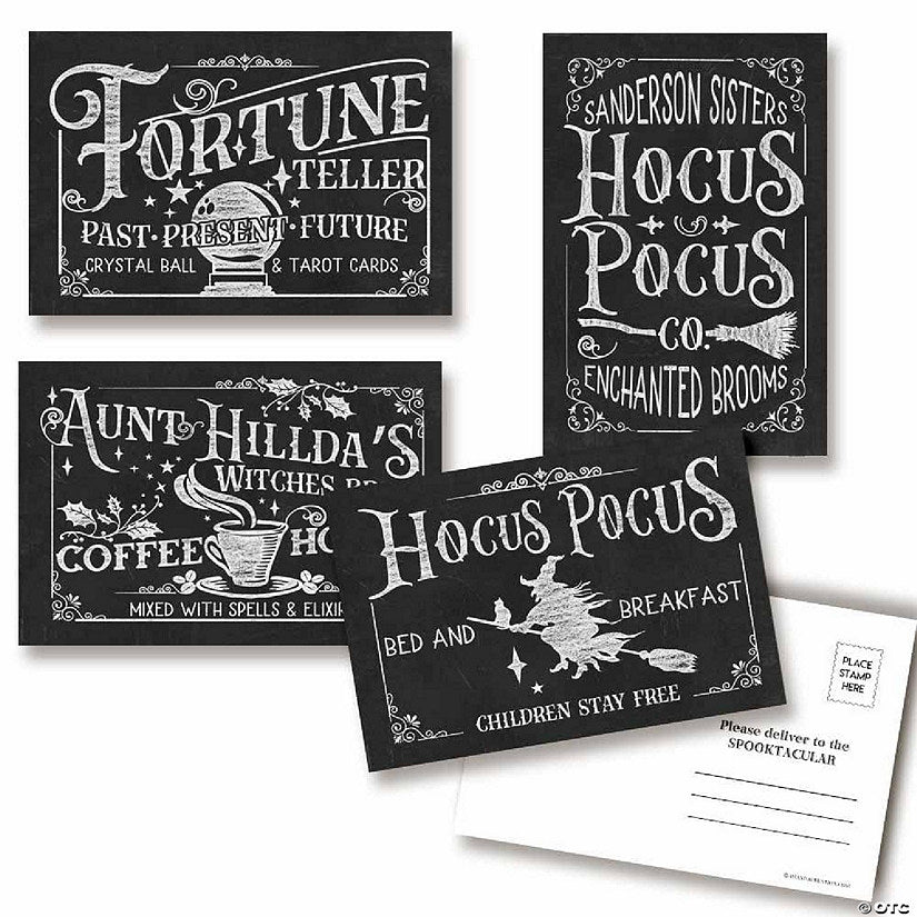 AmandaCreation Spooktacular Halloween Postcards 20pc. | USA Decoration®