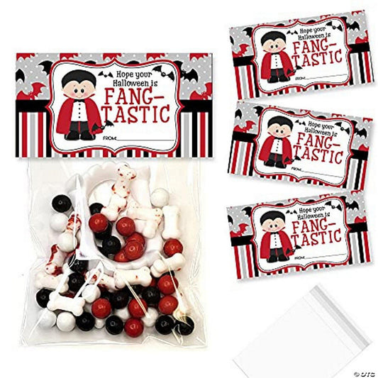 Dracula Halloween Bag Toppers 40pcs. by AmandaCreation | USA Decoration®
