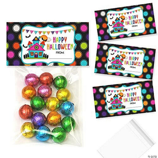 AmandaCreation Haunted House Bag Toppers 40pc. halloween