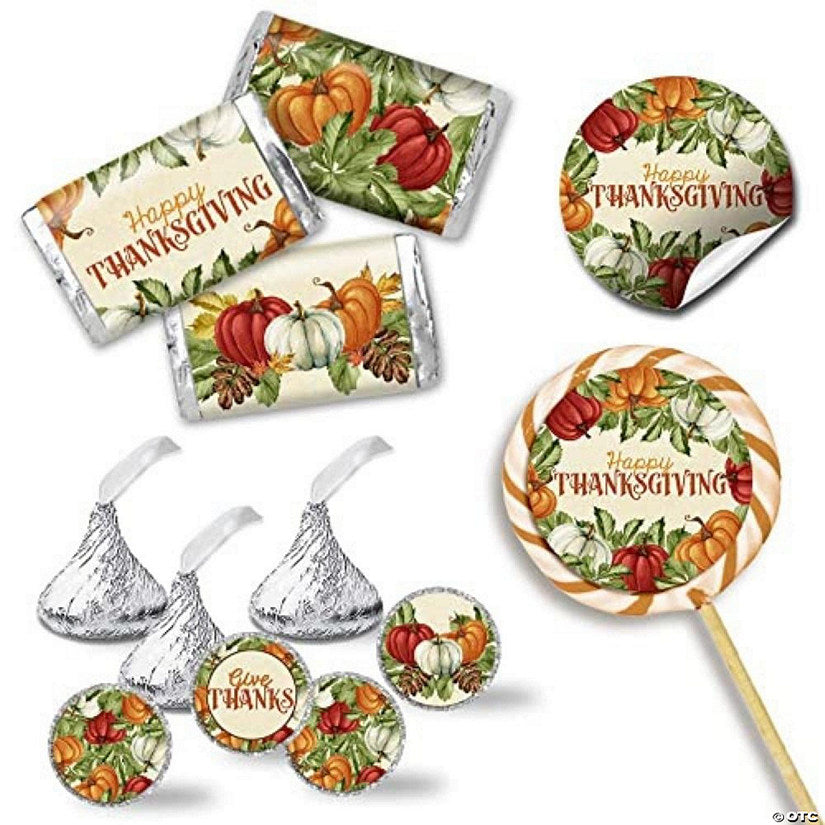 429 Piece(s): AmandaCreation Watercolor Pumpkin Sticker Bundle 429pc. | USA Decoration®
