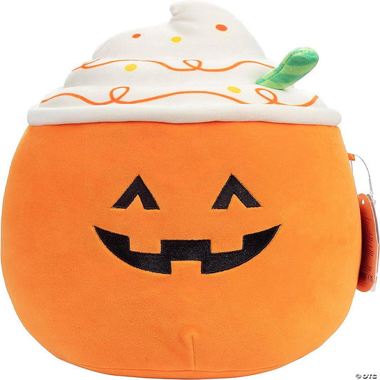 1 Piece(s): Squishmallows 10" Jack O' Lantern Latte - Halloween Plush - Collectible Soft & Squishy Stuffed Animal Toy - Add to Your Squad - Gift for Kids | USA Decoration®