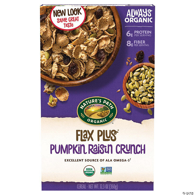 12 Piece(s): Natures Path Cereal Flax Pumpkin Organic 12.35 oz (Pack of 12) | USA Decoration®
