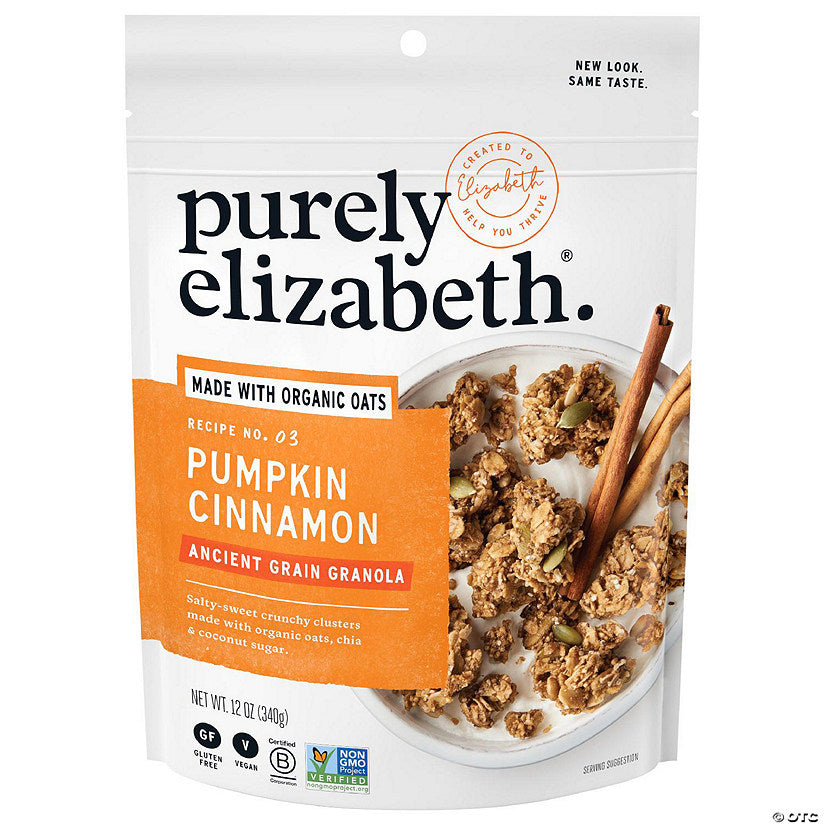 6 Piece(s): Purely Elizabeth Granola Pumpkin Cinnamon 12 oz (Pack of 6) | USA Decoration®
