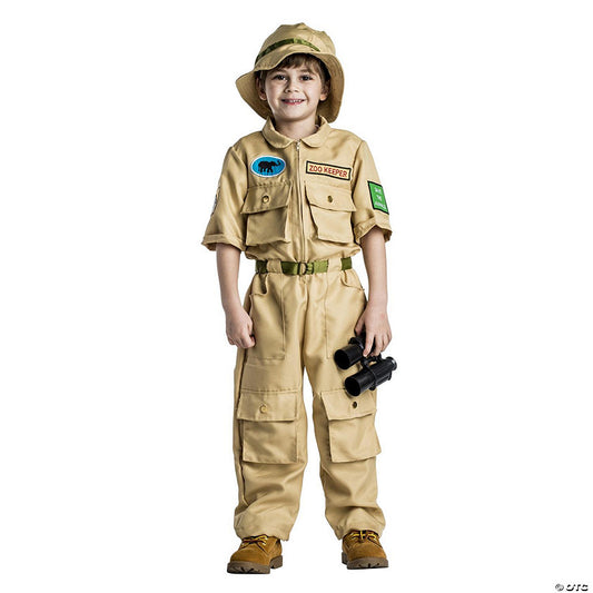 1 Piece(s): Zookeeper Costume - Kids T4 | USA Decoration®