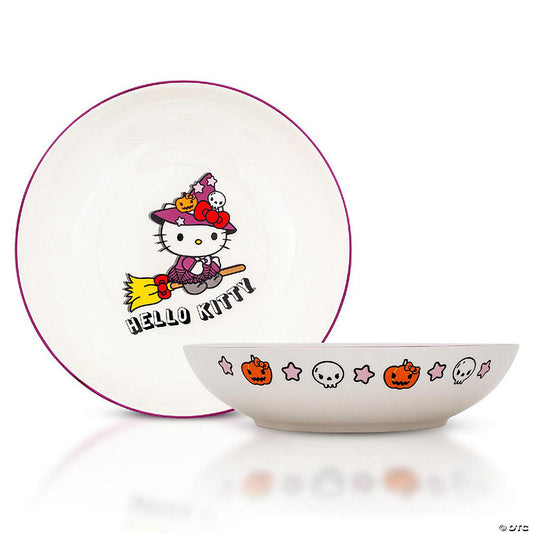 Sanrio Hello Kitty Witch 9-Inch Ceramic Coupe Dinner Bowl | USA Decoration®