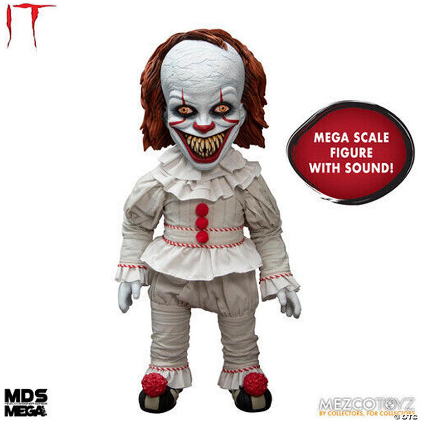 1 Piece(s): MDS Mega Scale IT: Talking Sinister Pennywise | USA Decoration®