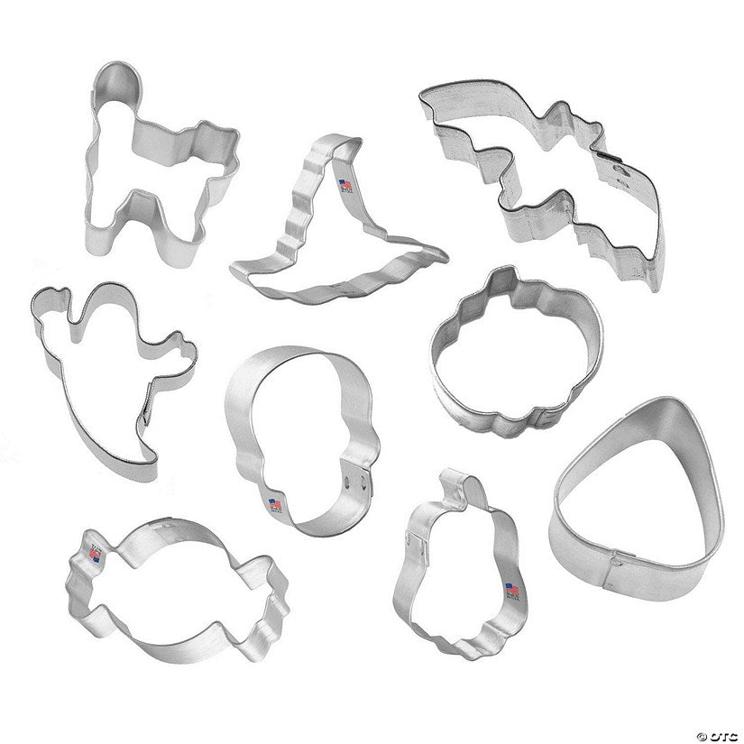 Mini Halloween 9 Piece Cookie Cutter Set | USA Decoration®