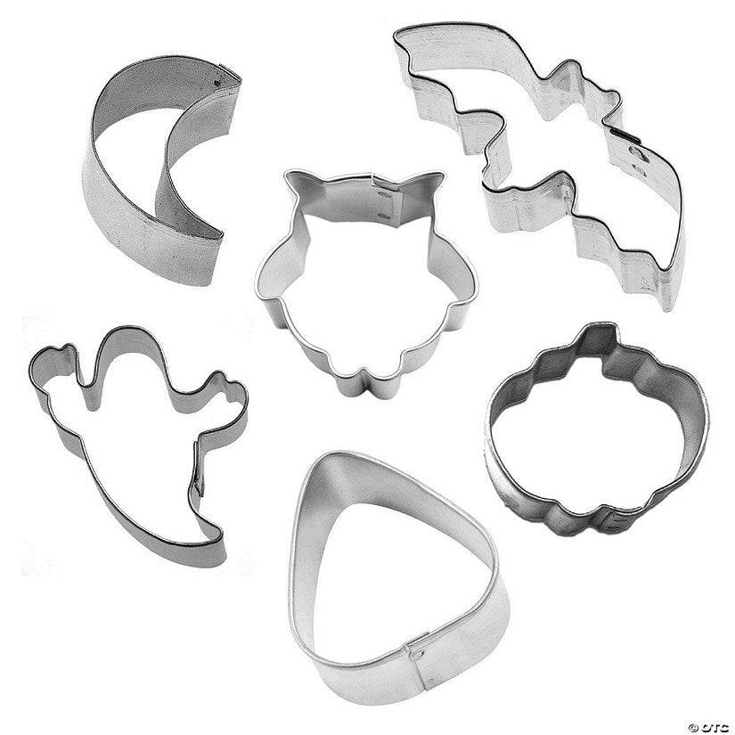 Mini Halloween 6 Piece Cookie Cutter Set | USA Decoration®