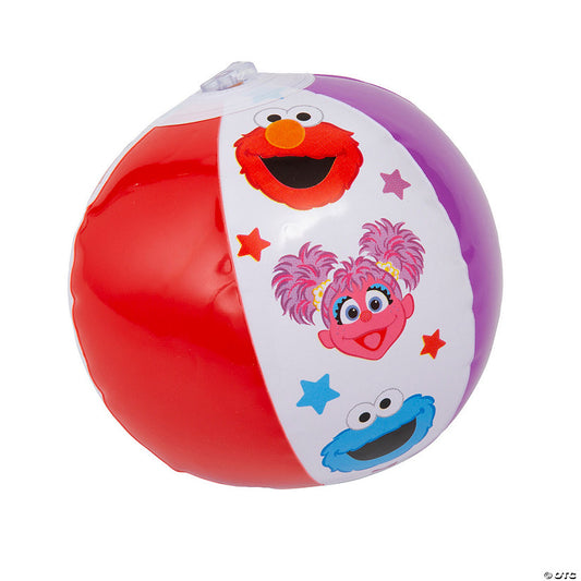 Mini Inflatable 5" Sesame Street Beach Balls - 6 Pc. | USA Decoration®