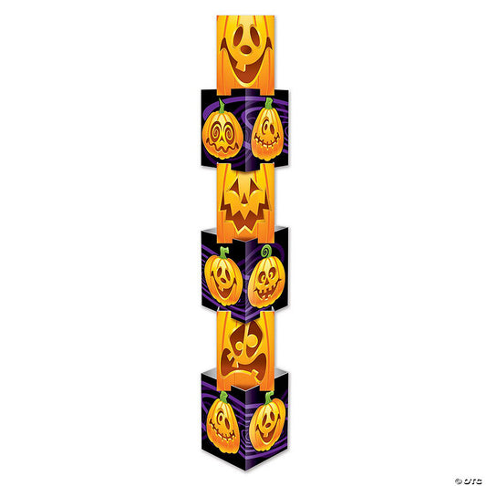 1 Set(s): Beistle - Jack-O-Lantern Column - 6 Pack | USA Decoration®