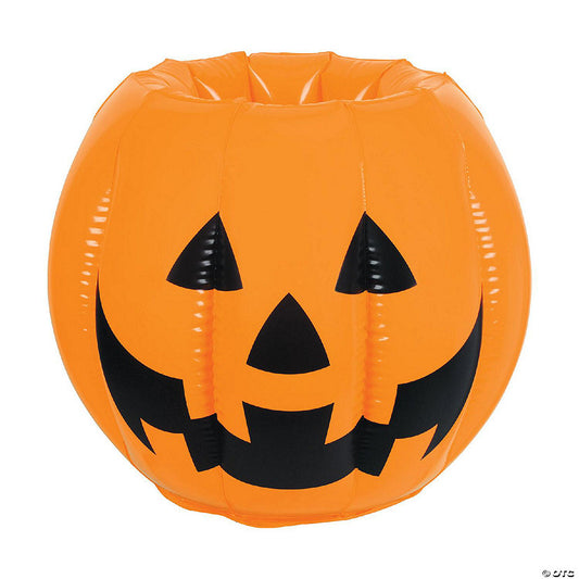1 Set(s): Beistle - Inflatable Jack-O-Lantern Cooler - 6 Pack | USA Decoration®
