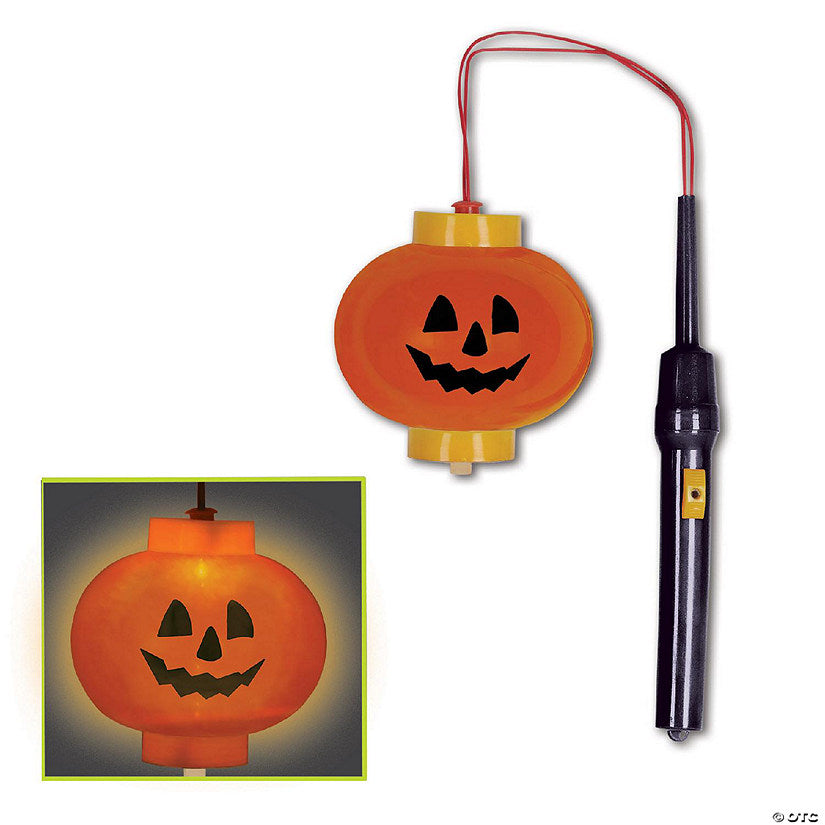 1 Set(s): Beistle - Light-Up Pumpkin Lantern - 12 Pack | USA Decoration®