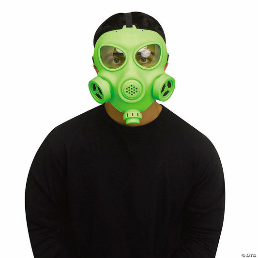 1 Piece(s): Adults Gas Mask Respirator Plasitc Full Face Mask - One Size | USA Decoration®