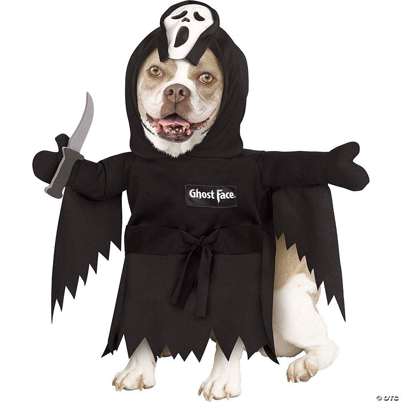 Ghost Face Pet Costume with Mask | USA Decoration®