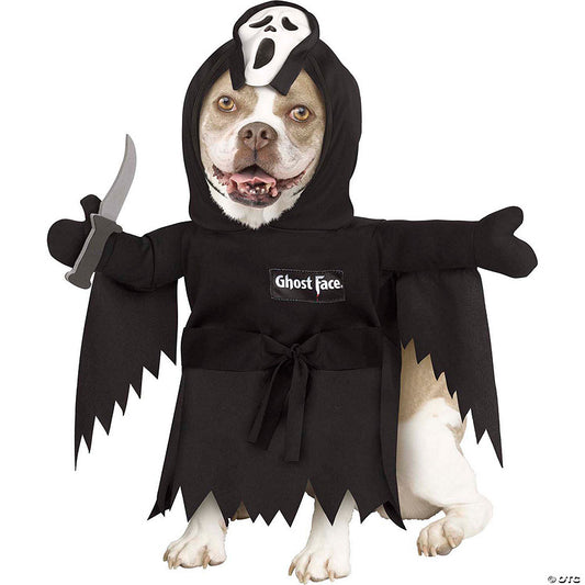 Ghost Face Pet Costume with Mask | USA Decoration®