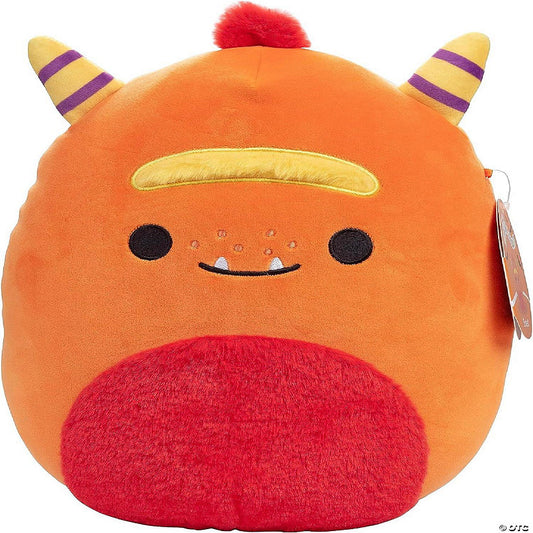 1 Piece(s): Squishmallows 10" Orange Monster - Officially Licensed Kellytoy Plush - Collectible Soft & Squishy Stuffed Animal Toy - Fun Gift for Kids - 10 Inch | USA Decoration®