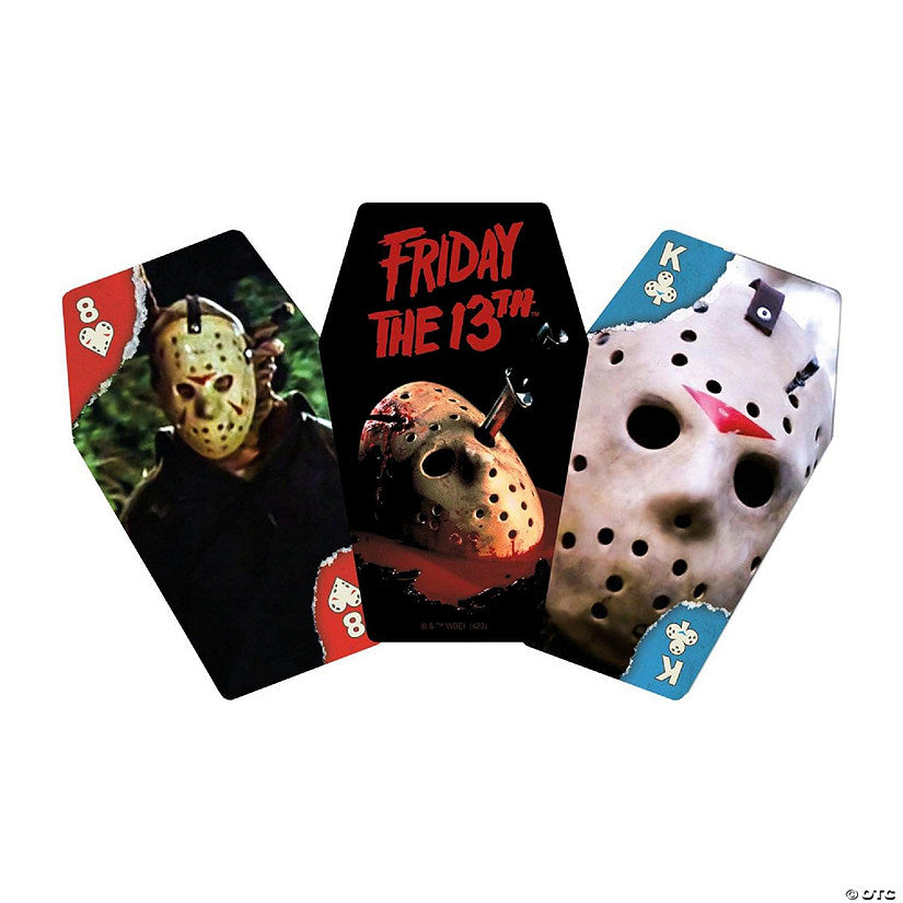 Friday the 13th Premium Coffin Shaped Playing Cards | USA Decoration®