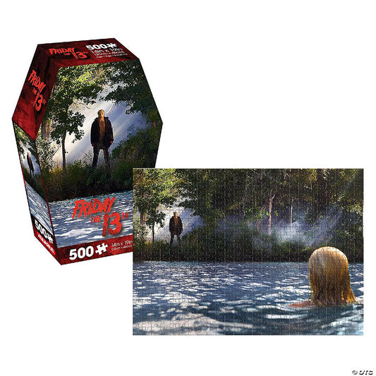 Friday The 13th Coffin Box 500 Piece Jigsaw Puzzle | USA Decoration®