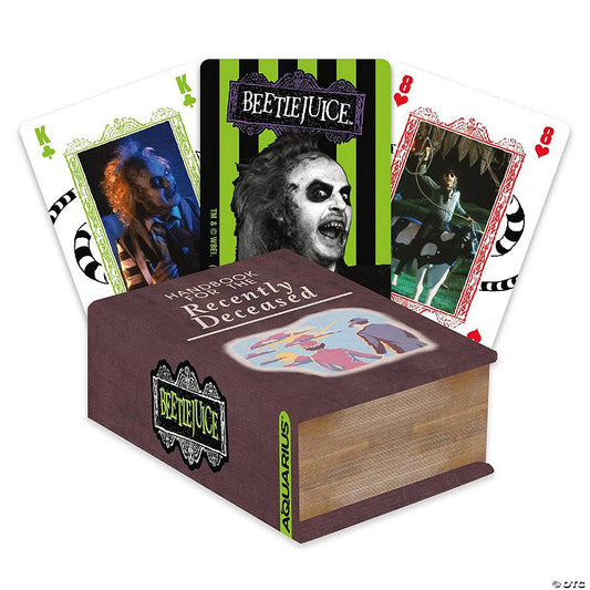 Beetlejuice Recently Deceased Premium Playing Cards | USA Decoration®