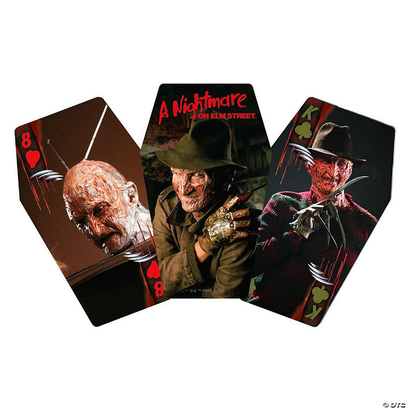 A Nightmare on Elm Street Coffin Shaped Playing Cards | USA Decoration®