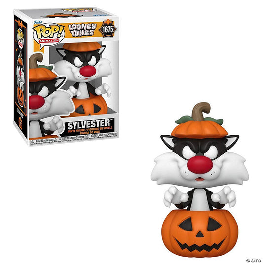 1 Piece(s): Funko Pop! Looney Tunes - Halloween Sylvester (Pumpkin) #1675 | USA Decoration®